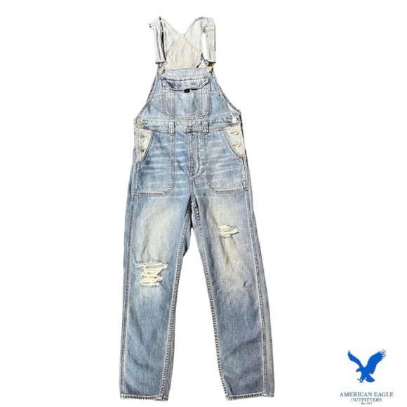 NWT - American Eagle Boyfriend Overalls - Picture 3 of 9